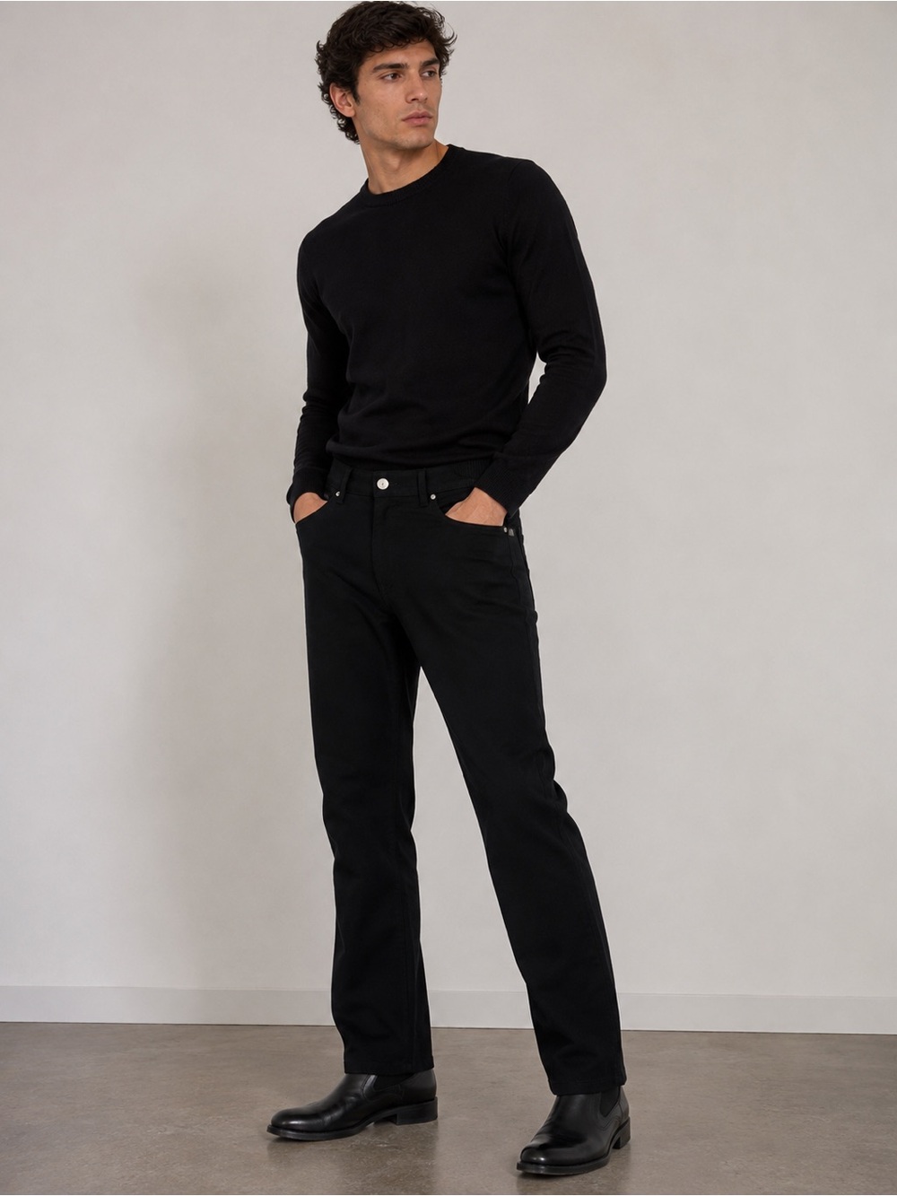 Versace Jeans Couture Black Pants Size 46 / Waist 32 Made in Italy Quiet Luxury